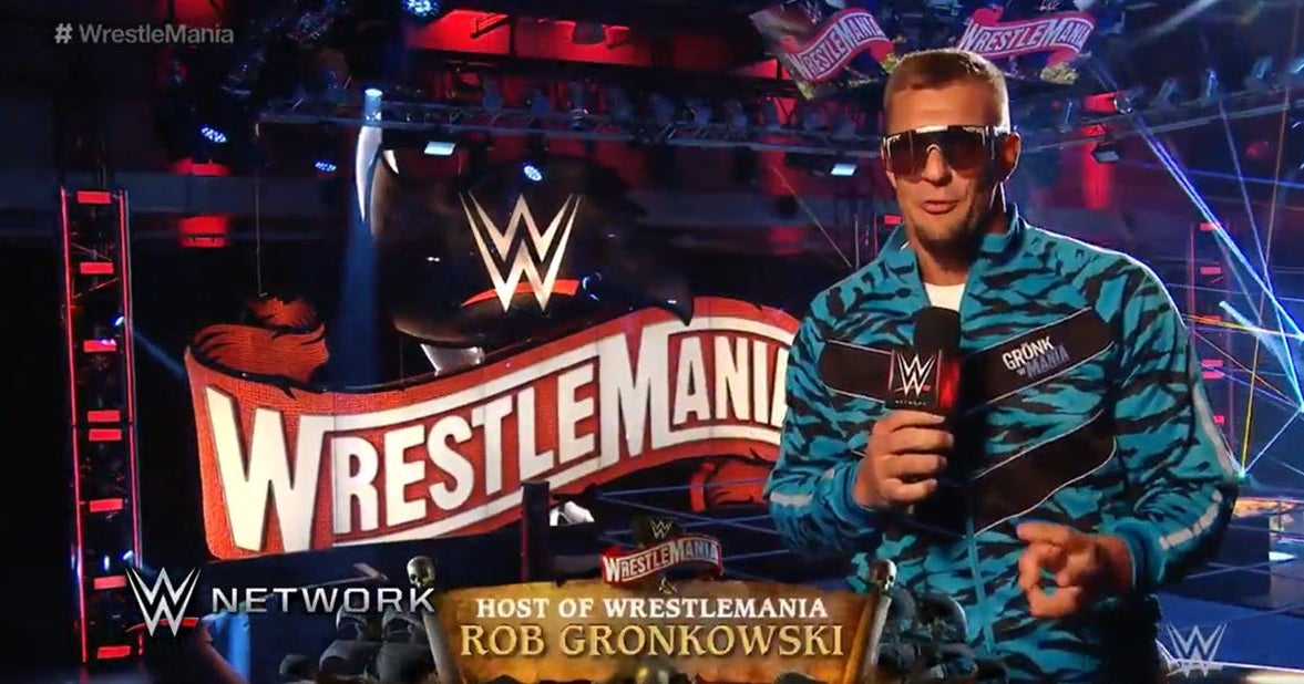 WATCH: Rob Gronkowski kicks off WrestleMania 36 WATCH: Rob Gronkowski kicks off WrestleMania 36