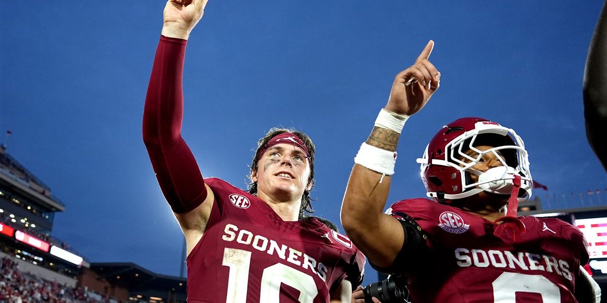 The 'rare air' of John Mateer and his record-breaking Oklahoma debut