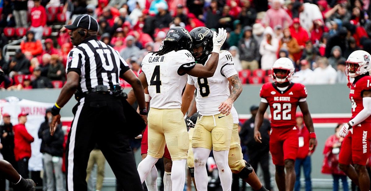Wake Forest Football coach Jake Dickert post 38-14 victory at NC State ...