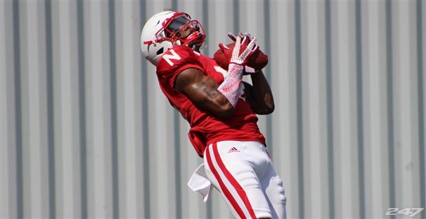 LOOK: Huskers put on the pads