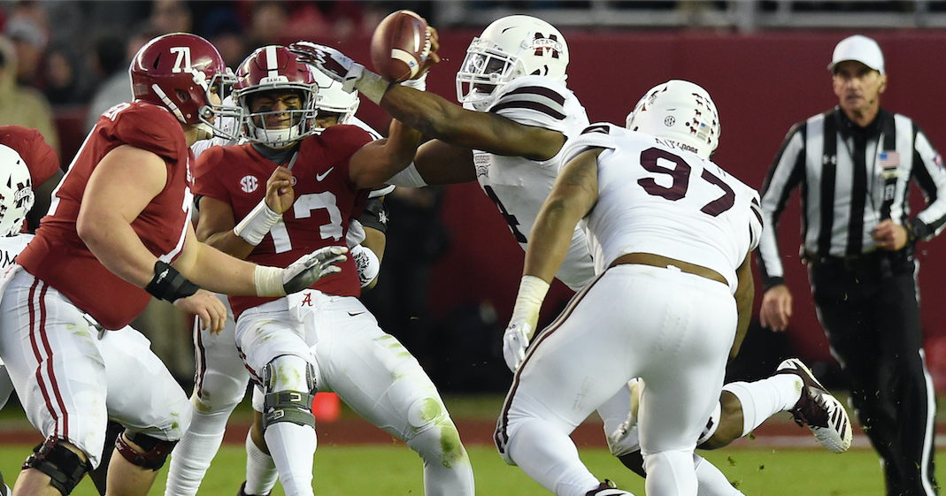 Nick Saban Players Weigh In On Msu S Hits On Tua Tagovailoa