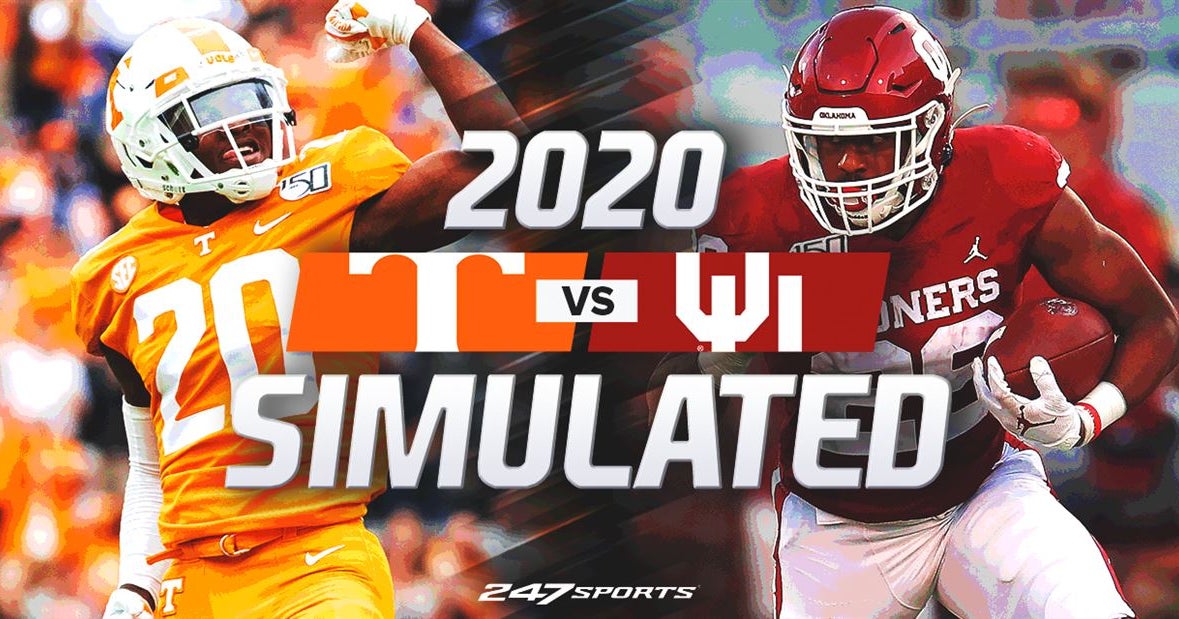 Simulating 20 best games of 2020 (Tennessee at Oklahoma)