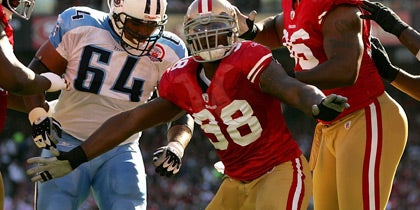 Former 49ers, Saints LB Parys Haralson dies at age 37