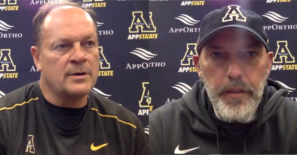 App State Player APP STATE FOOTBALL: OCT. 27th POST-PRACTICE INTERVIEWS