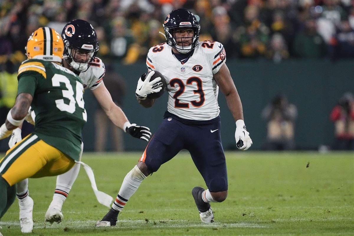 2023 Chicago Bears Rookie Report Card: RB Roschon Johnson