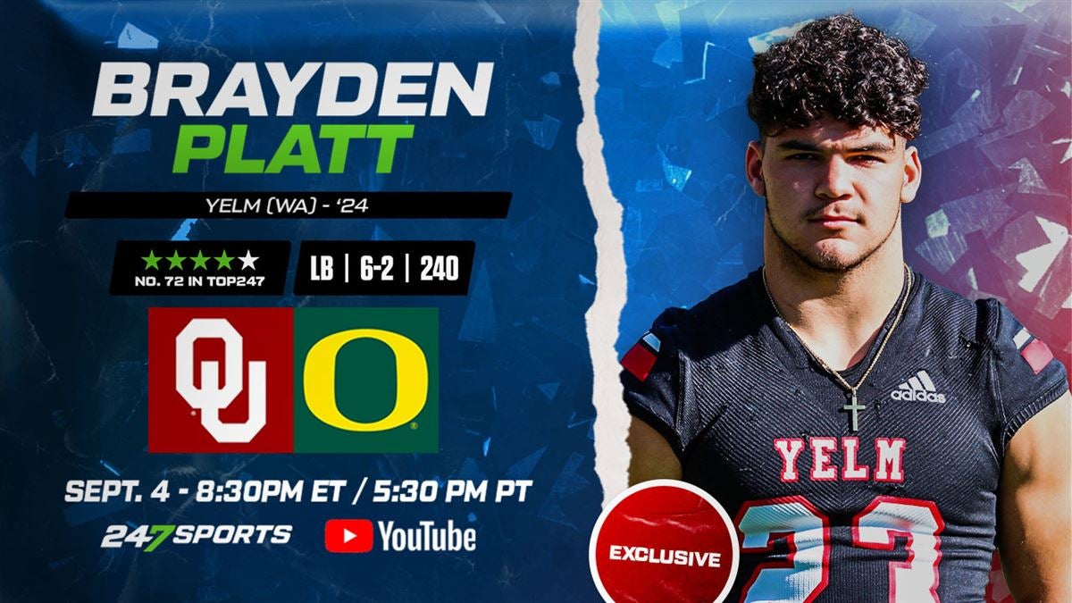 Four-star LB Brayden Platt set to announce decision on Sep. 4 on ...