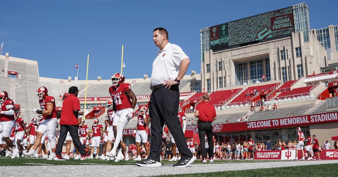 Curt Cignetti sends message asking IU students to show up vs. Maryland ...
