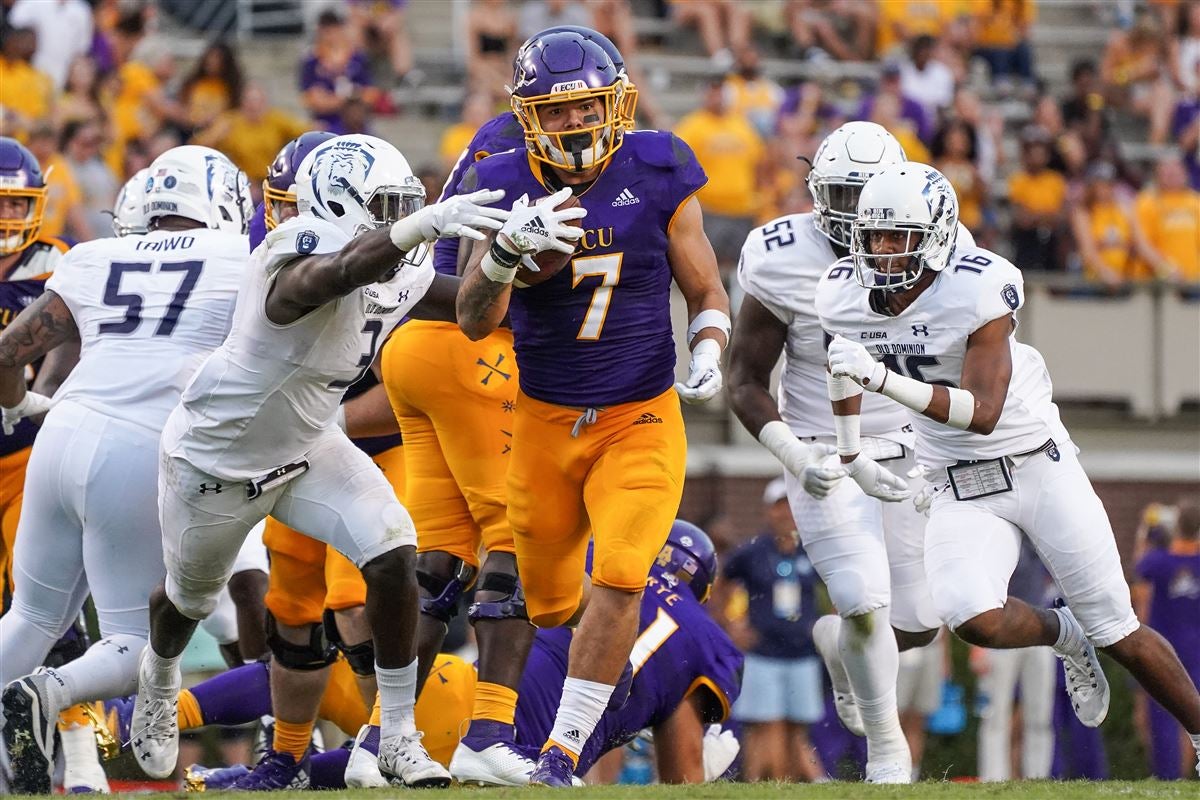 ECU junior RB Darius Pinnix enters transfer portal