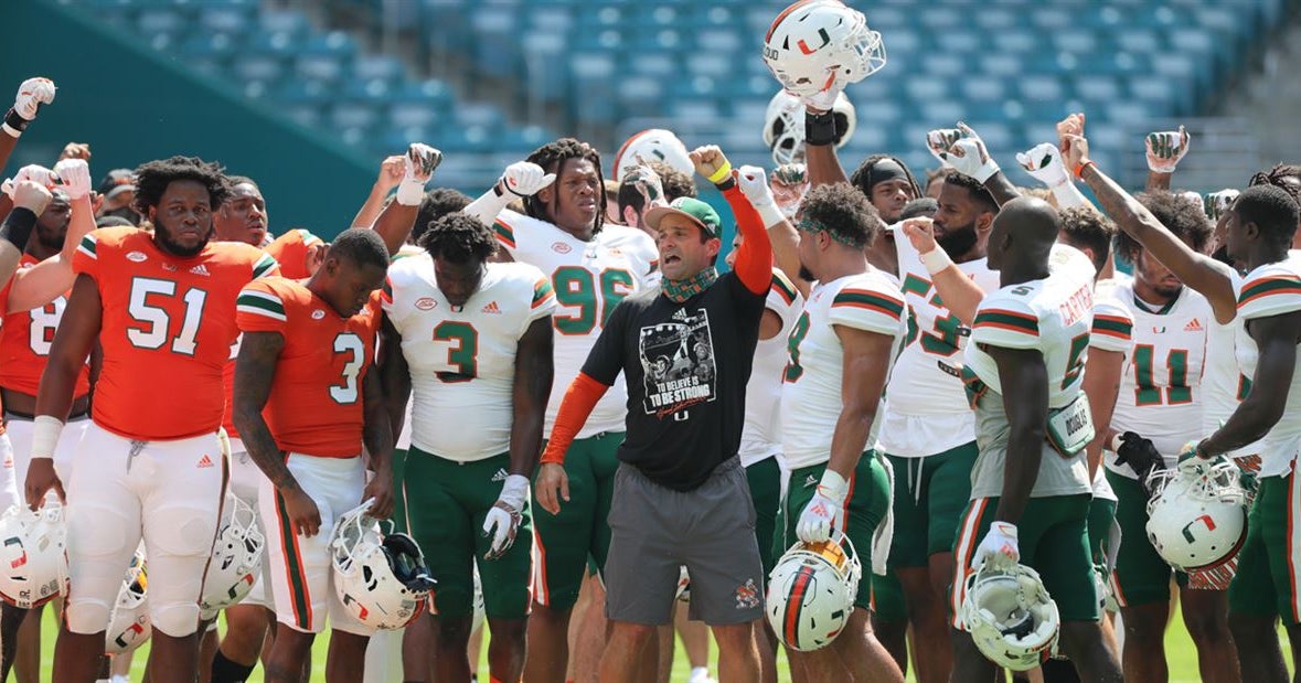 Live Updates Miami Hurricanes Spring Game