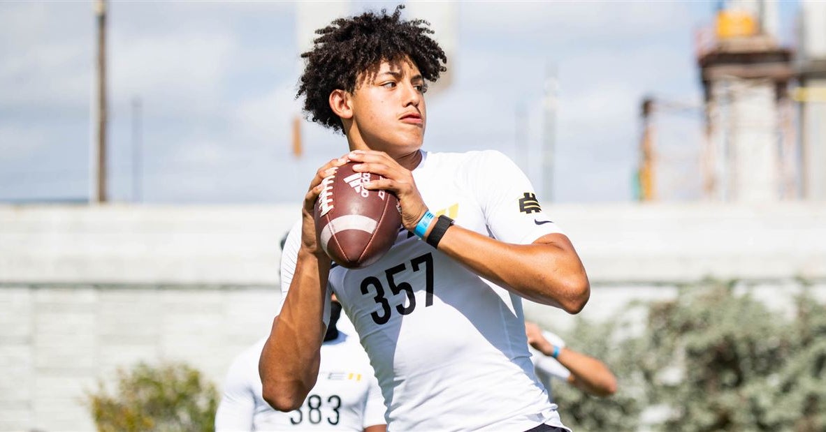 Elite 11 Miami: Hulking 6-foot-6 passer David Davidson emerges at first regional of the year