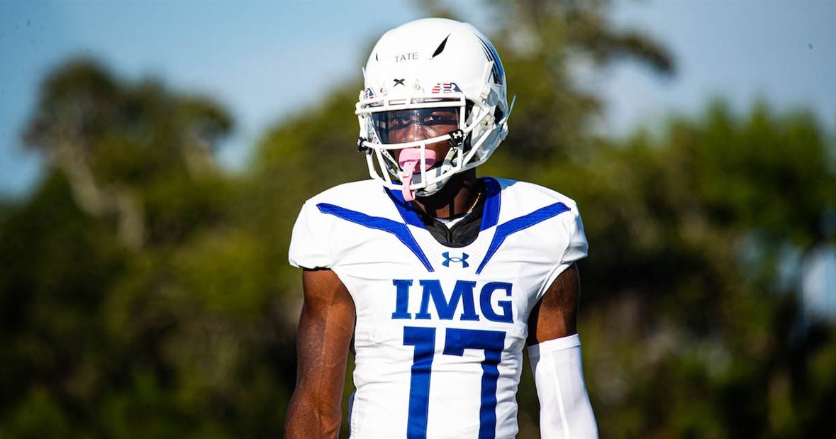 Ohio State WR commitment Carnell Tate in action on ESPNU tonight