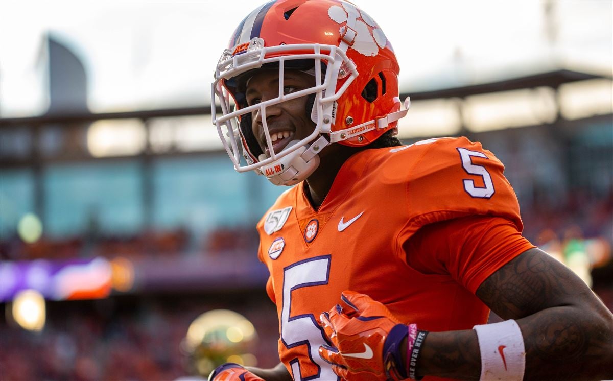 Clemson Tigers defensive back A.J. Terrell runs official 4.42 second 40-yard  dash at 2020 combine