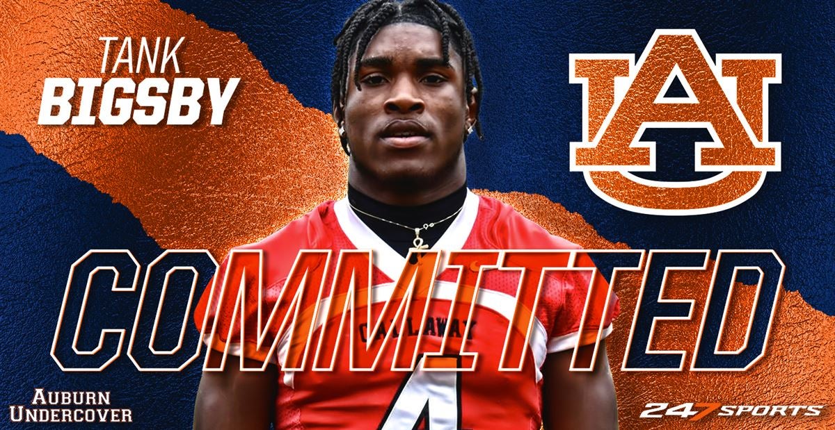 BOOM!!! 4-Star Running Back Tank Bigsby Commits to Auburn! - College and  Magnolia