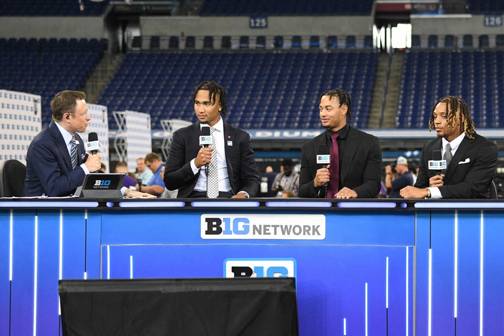 Big Ten Media Days Buckeyes make strong impression on B1G stage