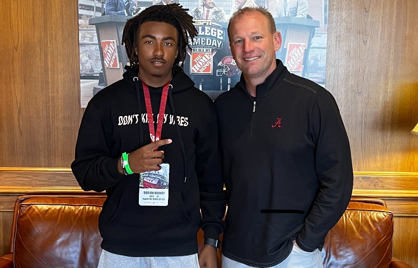 Four-star Cornerback Dorian Barney Decommits From Alabama's 2026 Class