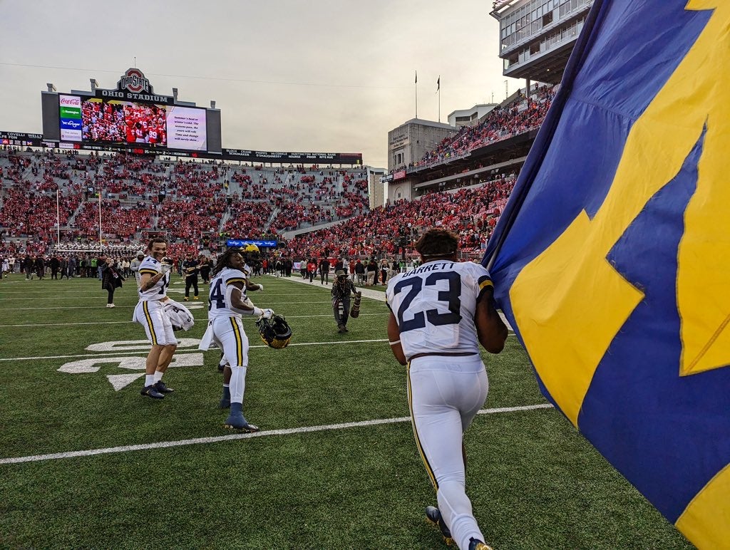 Sights And Sounds: Behind The Scenes Of Michigan's Victory Over Ohio State