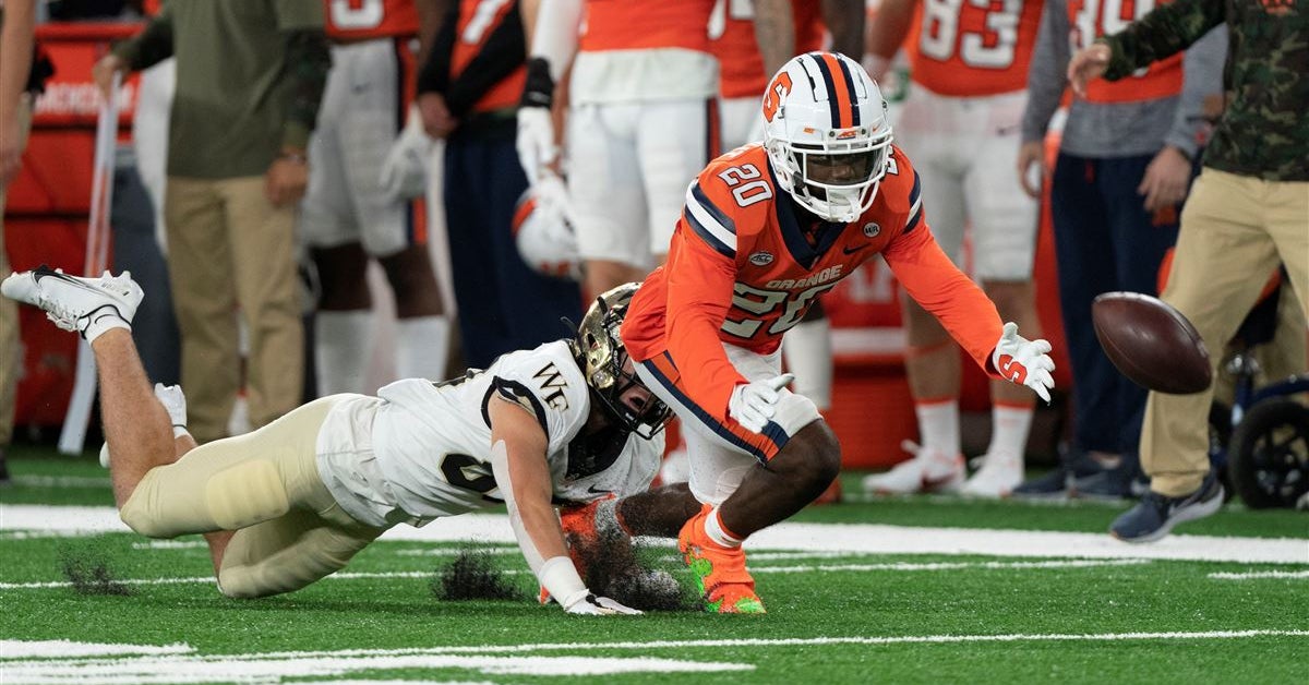 Syracuse CB Duce Chestnut enters NCAA transfer portal after two star ...