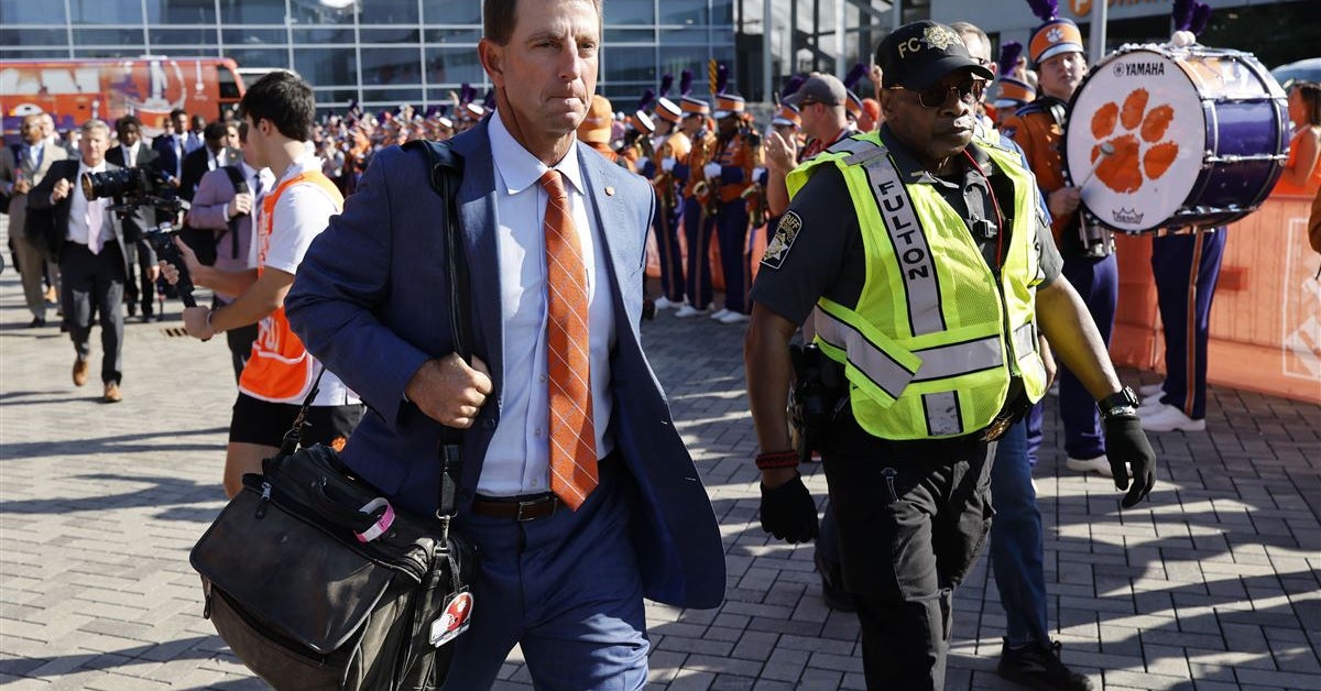 Clemson football’s depth chart ahead of homeopener against Appalachian