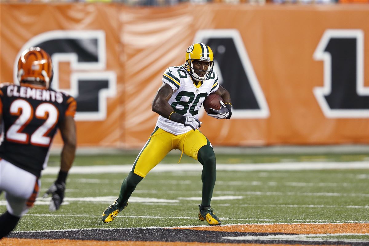 Green Bay Packers wide receiver Donald Driver puts previous