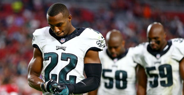 Philadelphia Eagles cornerback Brandon Boykin is picked up by