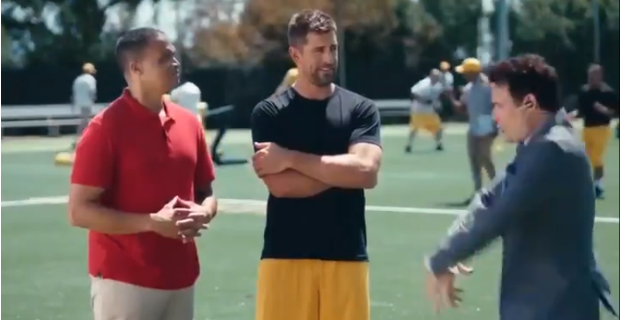 Aaron Rodgers Featured In New State Farm Commercial