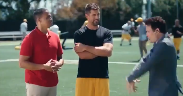 Aaron Rodgers Featured In New State Farm Commercial