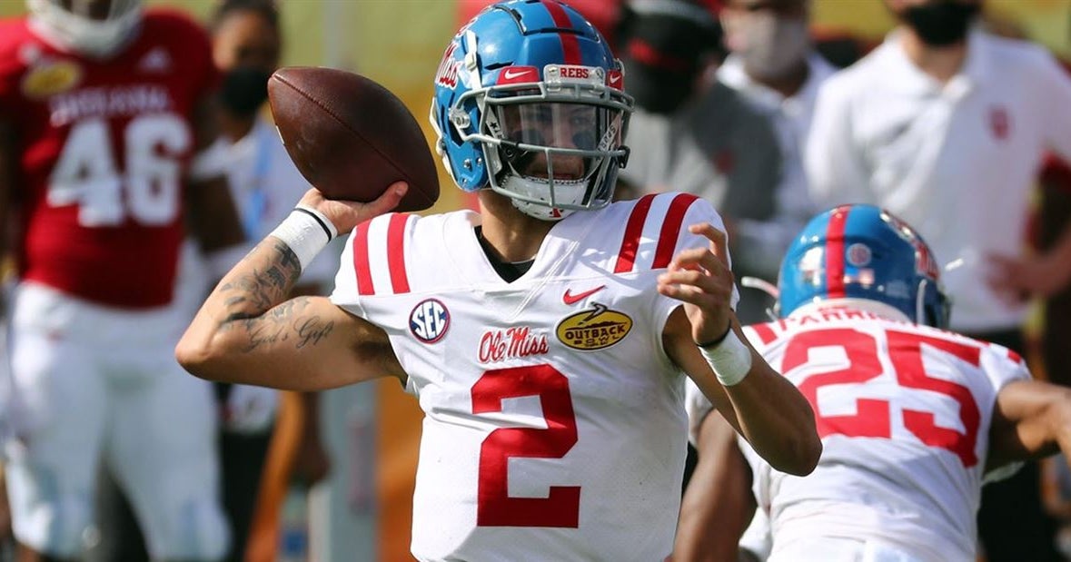 Spring Forward A prespring look at the Ole Miss quarterback position