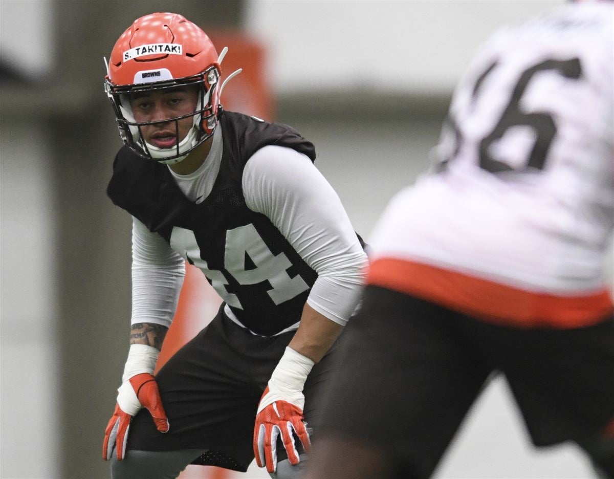 Browns Rookie LB Sione Takitaki is Eager to Impress