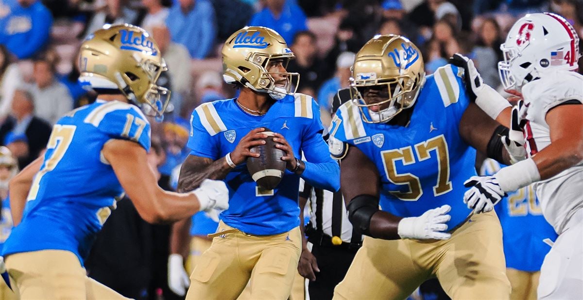 October 23, 2021 UCLA Bruins running back Kazmeir Allen 19 carries