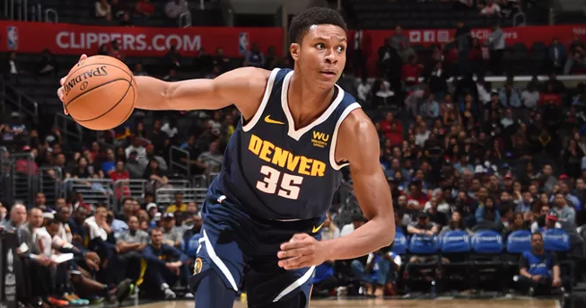 Dozier keeps growing with Nuggets