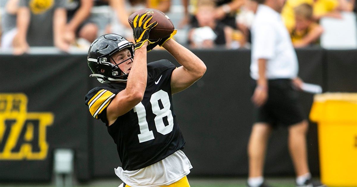 What to know about Iowa's two walkon wide receivers on the depth chart