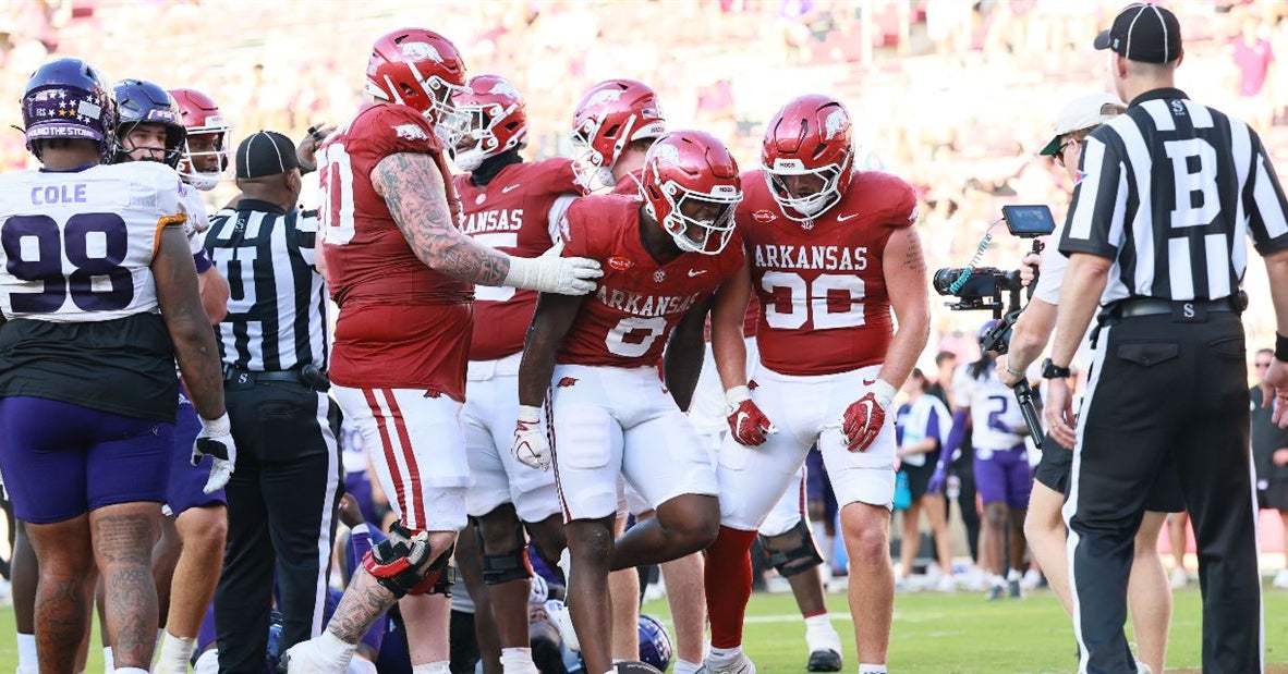 No changes for Arkansas O-line despite Week 1 struggles