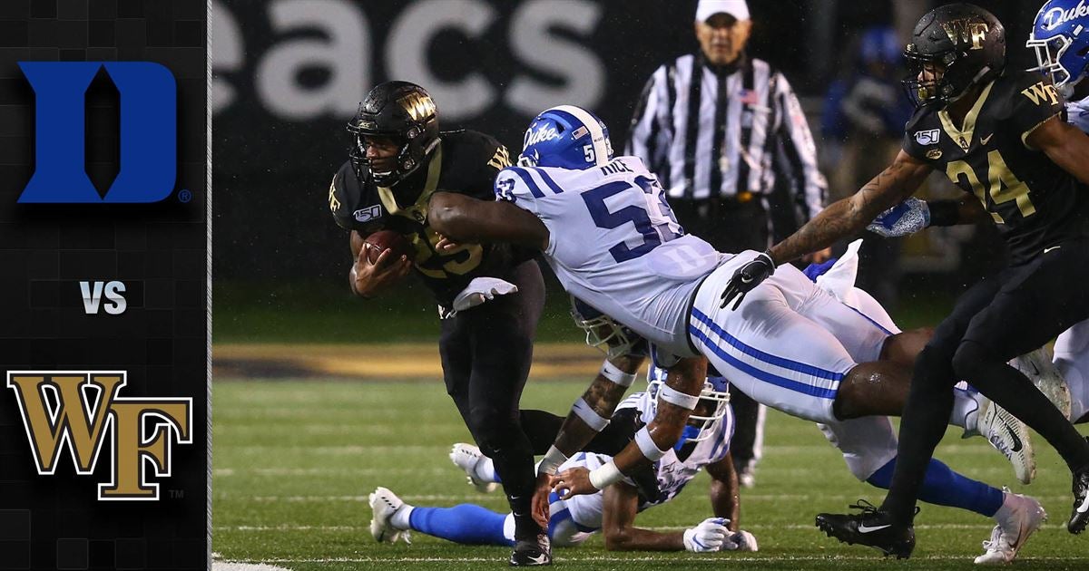 Wake Forest Beats Duke 39 27