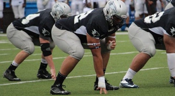 NFL: Las Vegas Raiders tackle Morris Knolls Jermaine Eluemunor