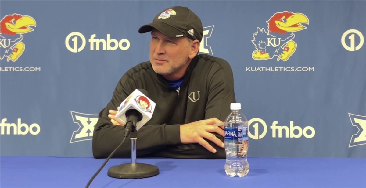 WATCH: Lance Leipold Discusses Kansas Football's Second Scrimmage Of ...