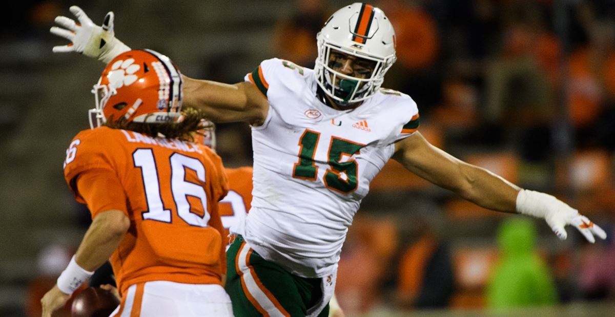 Miami Hurricanes 2021 NFL Draft Profile: EDGE Jaelan Phillips - State of  The U