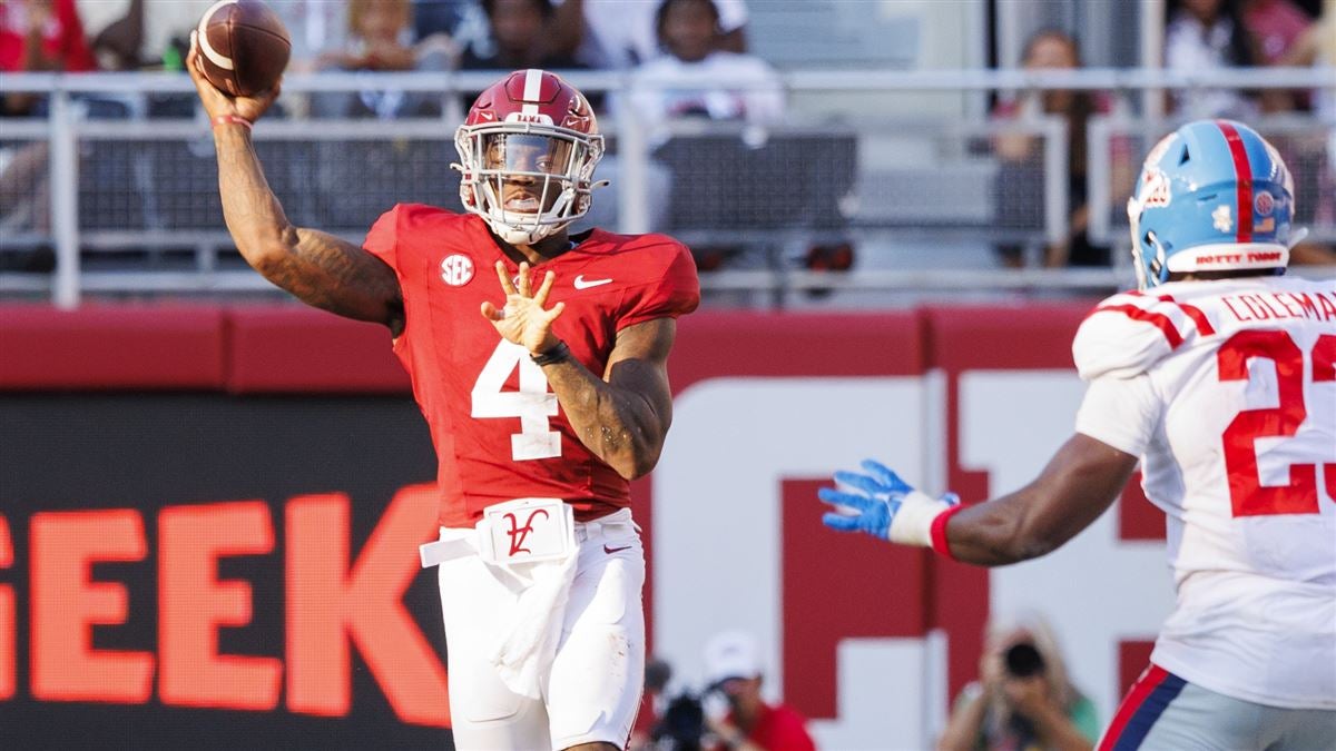Milroe Pleased With Alabama Win Over Ole Miss