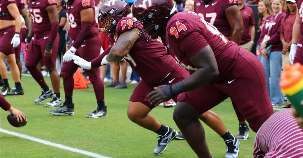 Elhadj Fall Returns to Natural Position as Virginia Tech Moves Him Back to Defensive Tackle