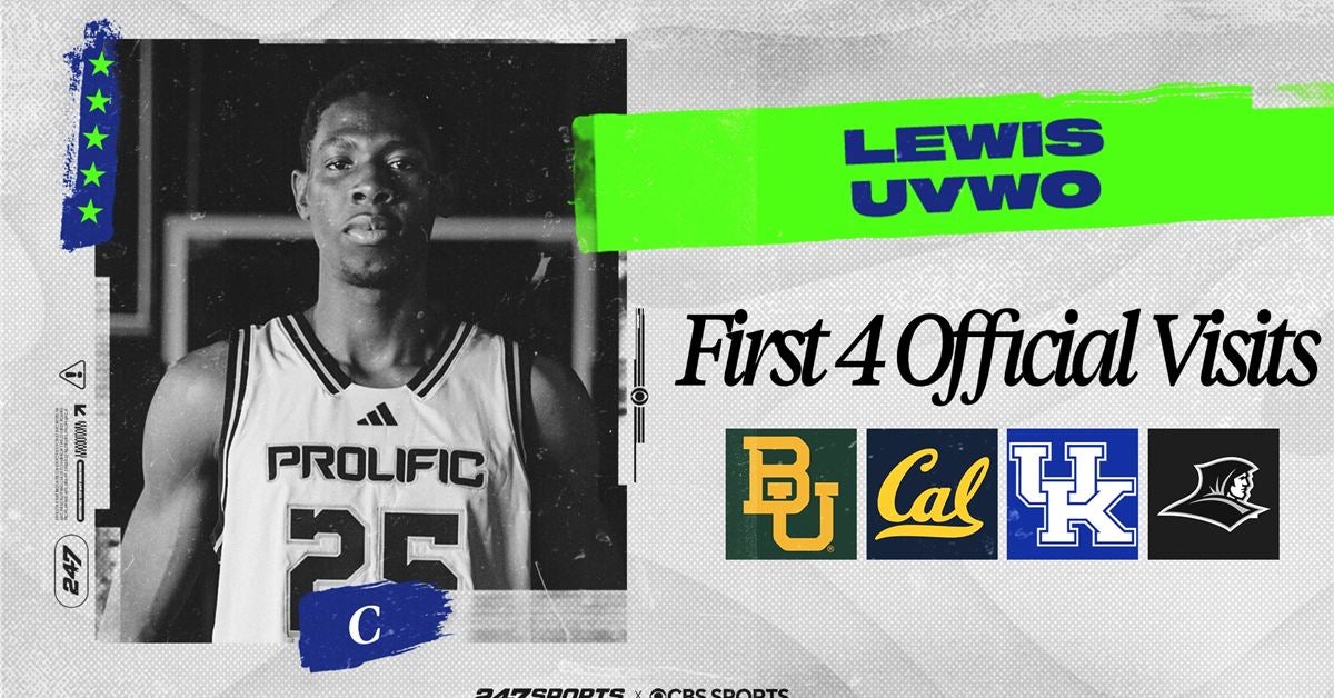 Coveted five-star big man Lewis Uvwo sets his first four official visits