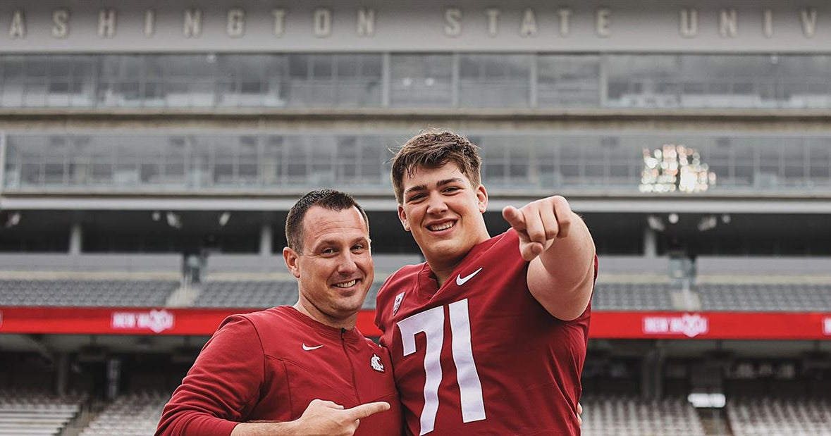 Washington State pledge Nathan Pritchard talks official visit to Pullman