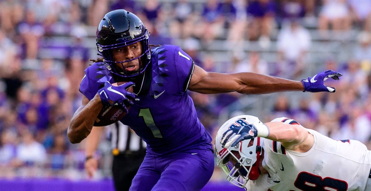 The next step for TCU WR Quentin Johnston? Putting the 'upside' word behind  him