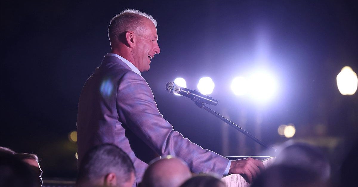 Scarborough: I was in Kalen DeBoer's office when the Michigan news broke