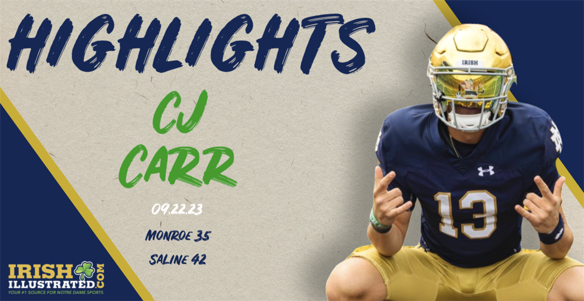 Clips & Takeaways Notre Dame QB Commit CJ Carr