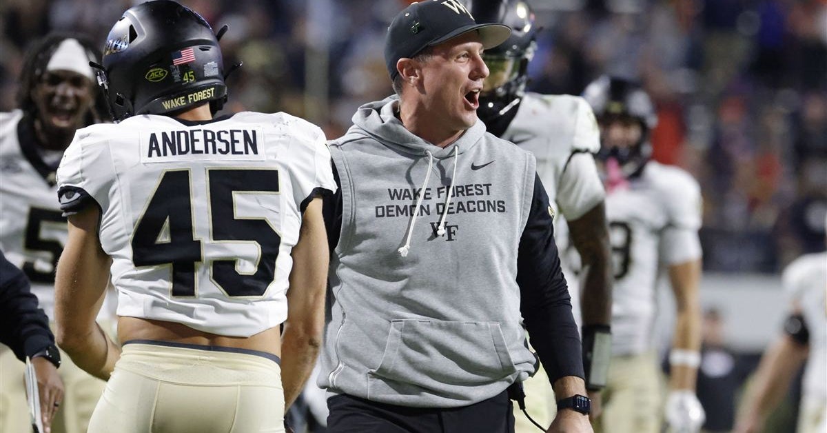 Wake Forest head coach Jake Dickert talks day 9 of fall camp and previews first scrimmage