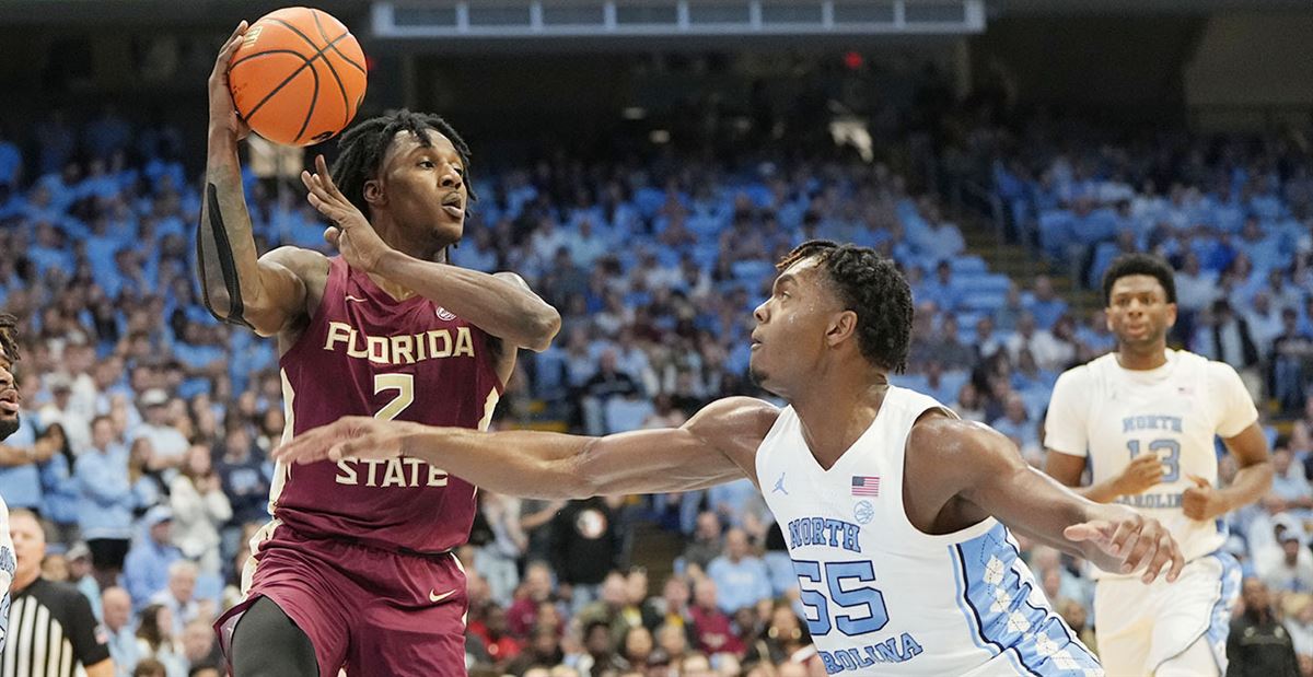 North Carolina vs. Florida State Basketball Preview: Top Teams in ACC Standings Square Off Again