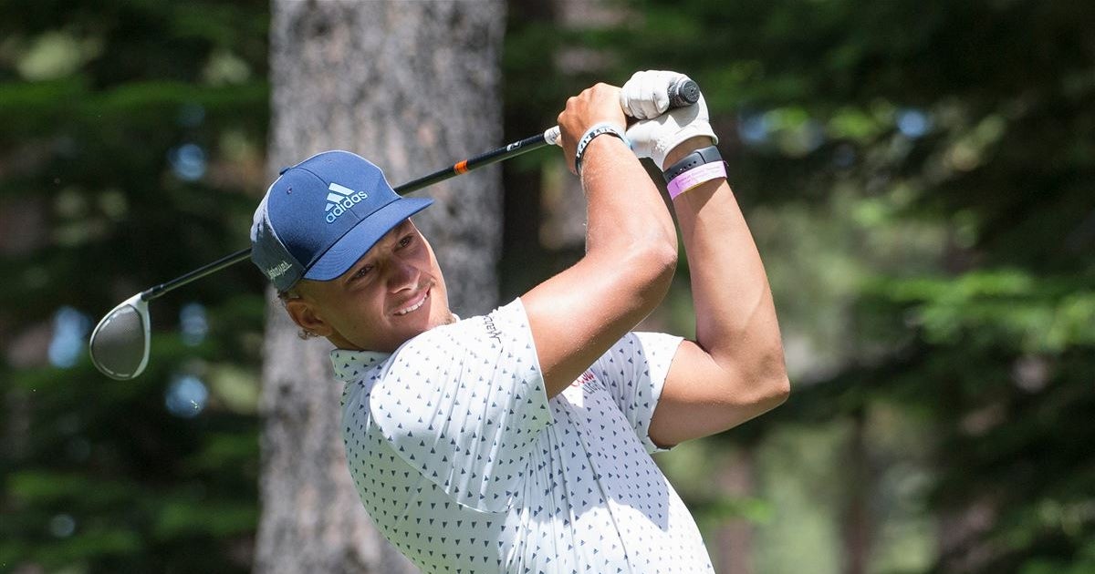 WATCH Patrick Mahomes has hilarious moment in golf tournament