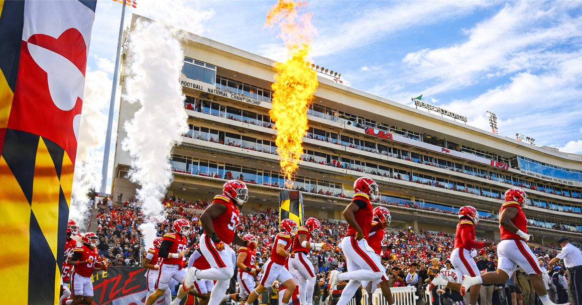 How much is Maryland's football program worth and why did its value change significantly?