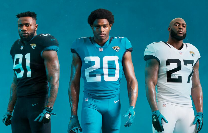 jacksonville jaguars teal jersey