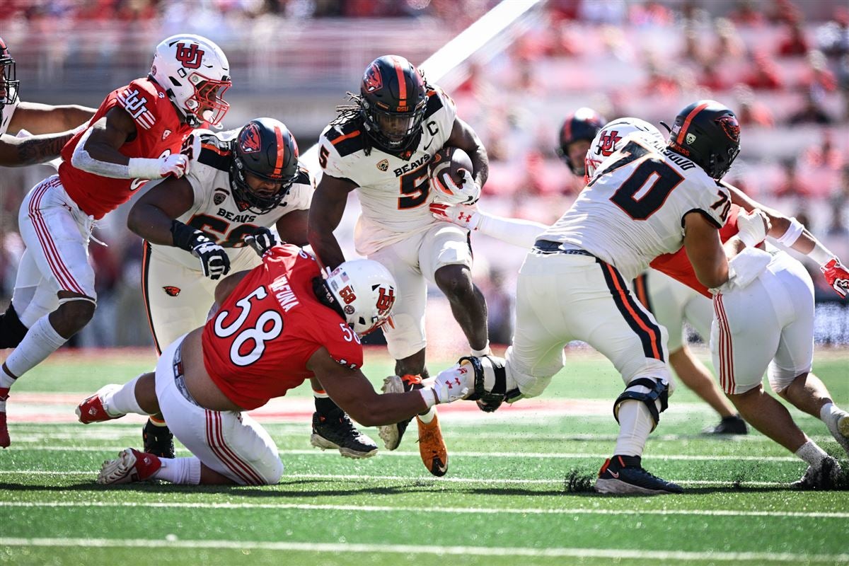 Beavers preparing for mystery at QB as Utah visits Reser Stadium Friday