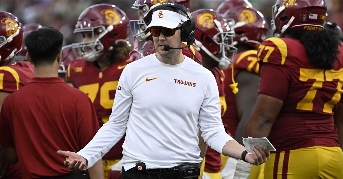 Lincoln Riley reluctant to discuss USC future after loss to Notre Dame, ending regular season 6-6